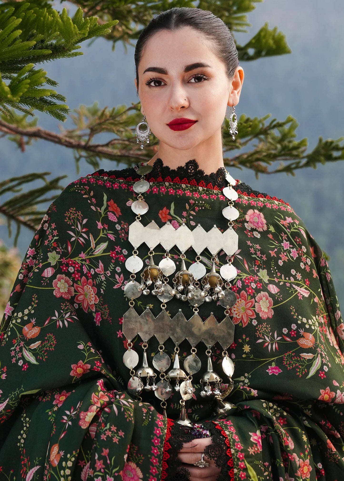 ZOBIA 3PC LAWN UNSTITCHED - BG852