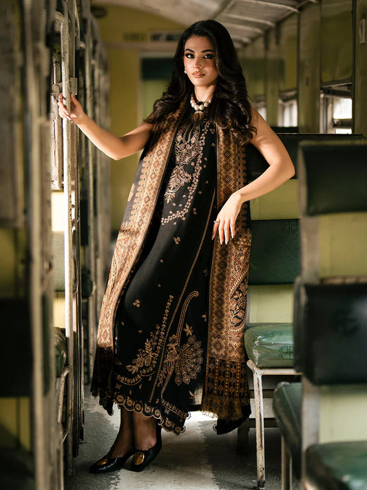 3 PC EMBROIDERED SUIT - BG850