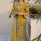 JANAN PARROT 3PC UNSTITCHED LAWN SUIT - BG864