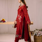 3 PC EMBROIDERED LAWN SUIT - BG858