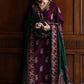 3PC EMBROIDERED DHANAK SUIT - BG849